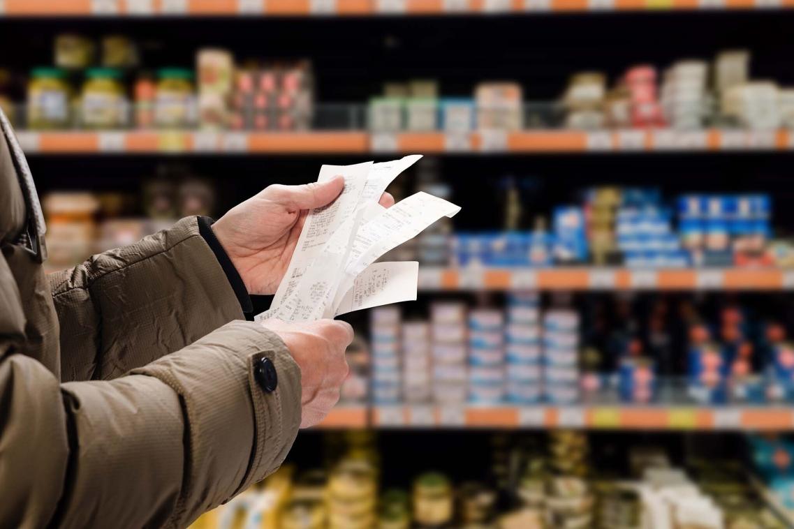 supermarket receipts