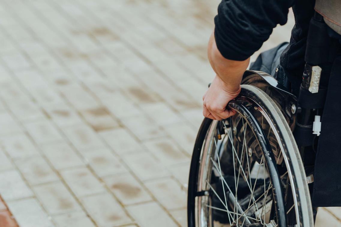 Person in wheelchair