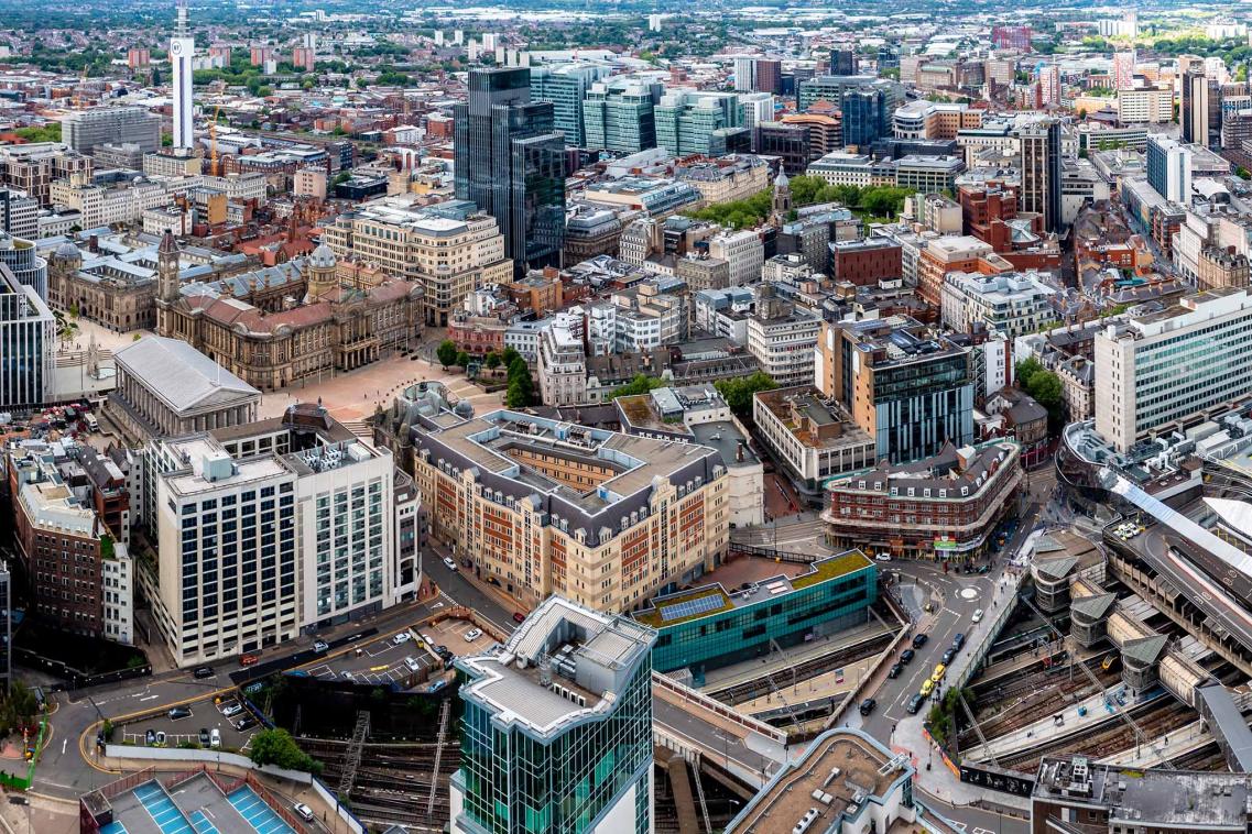 City from above