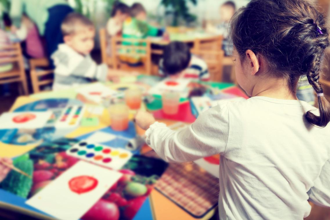 Child at nursery