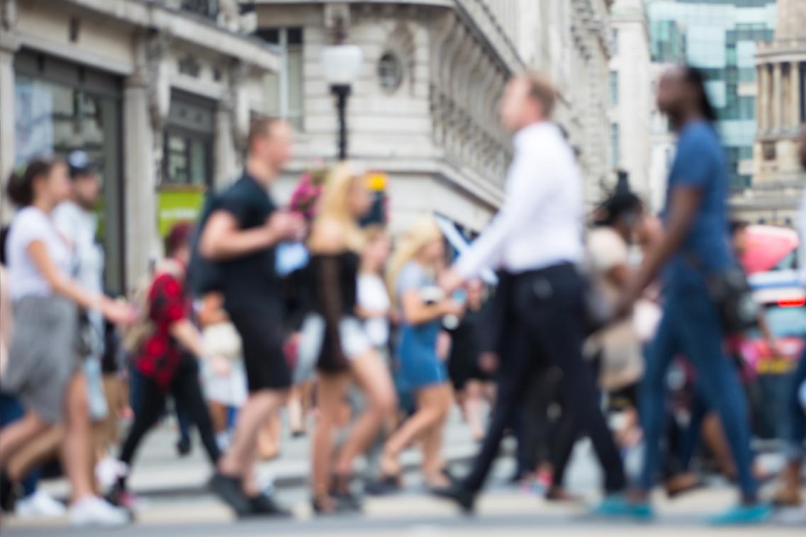 People walking