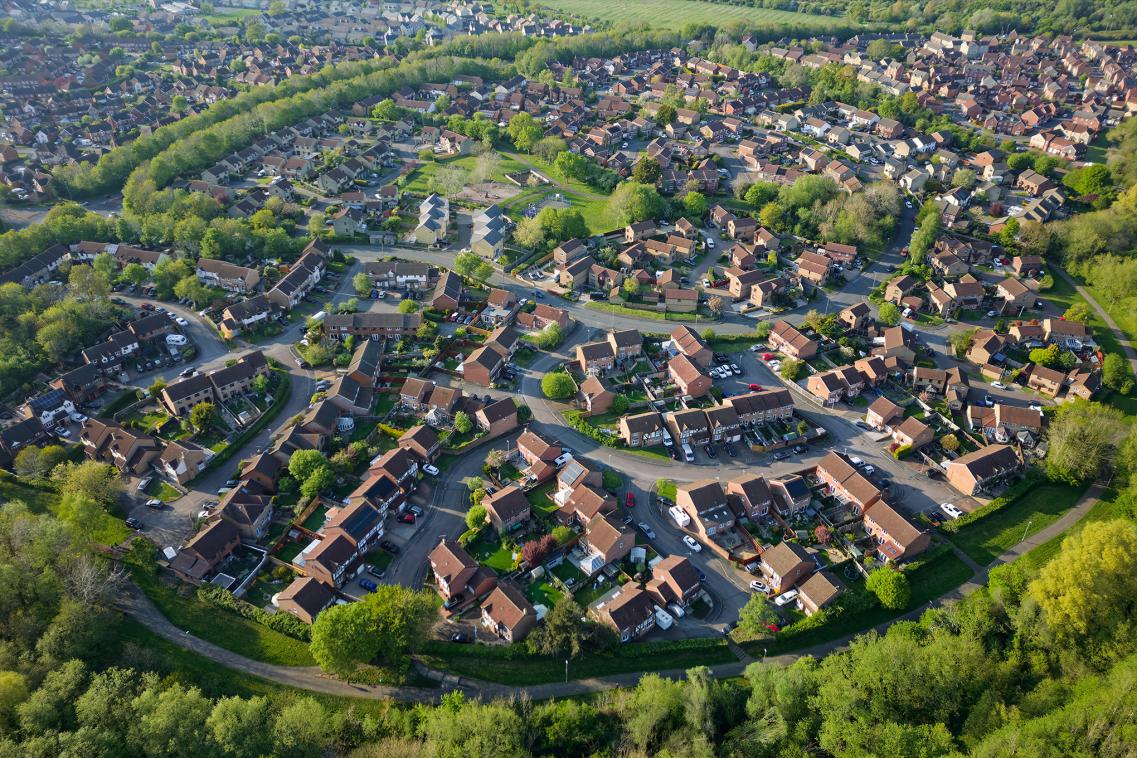 Village from above