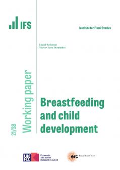 IFS WP2021/38 Breastfeeding and child development