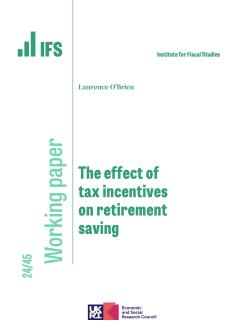 Working paper cover