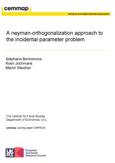 Working paper cover