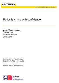 Working paper cover