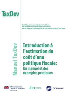 Policy costing manual cover