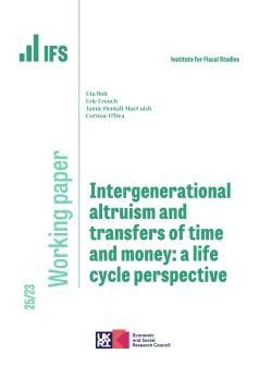 Working paper cover