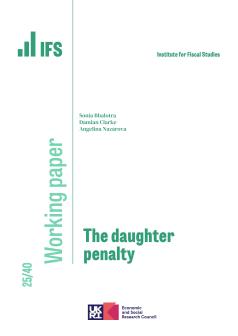 Working paper cover
