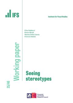 Working paper cover