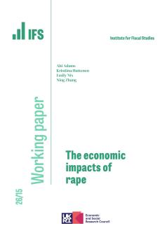 Working paper cover