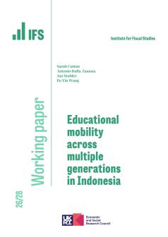 Working paper cover