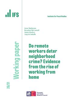 Working paper cover