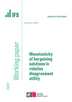 Working paper cover