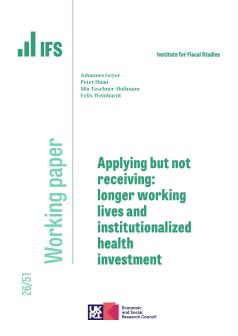 Working paper cover