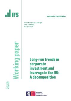Working paper cover
