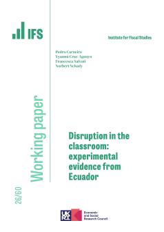 Working paper cover