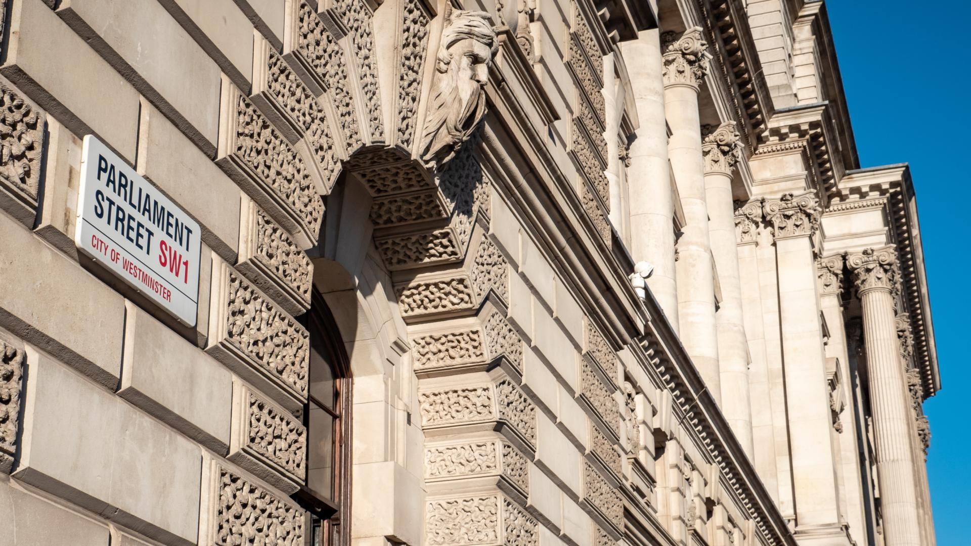 Image of the HM Treasury building