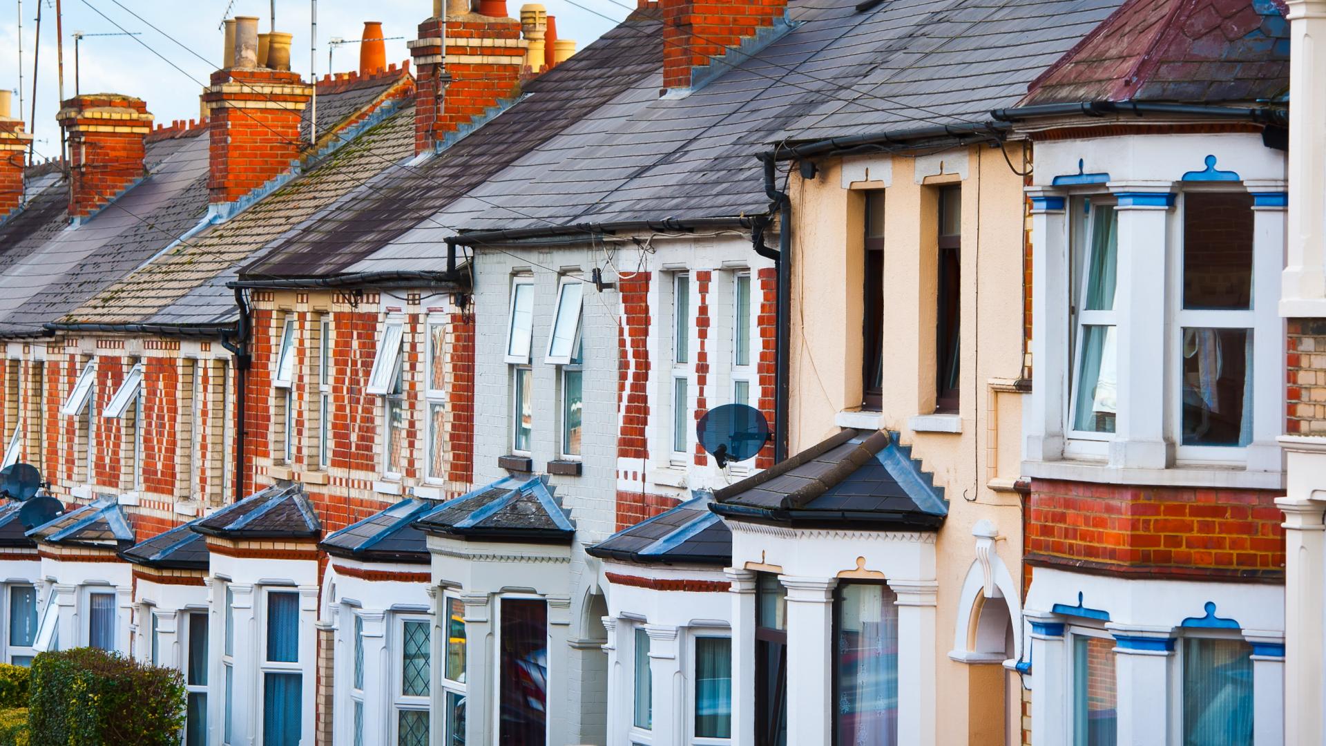 Image of a row of houses