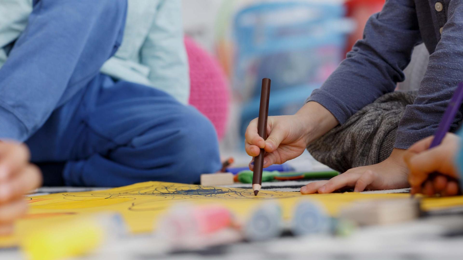 Child drawing