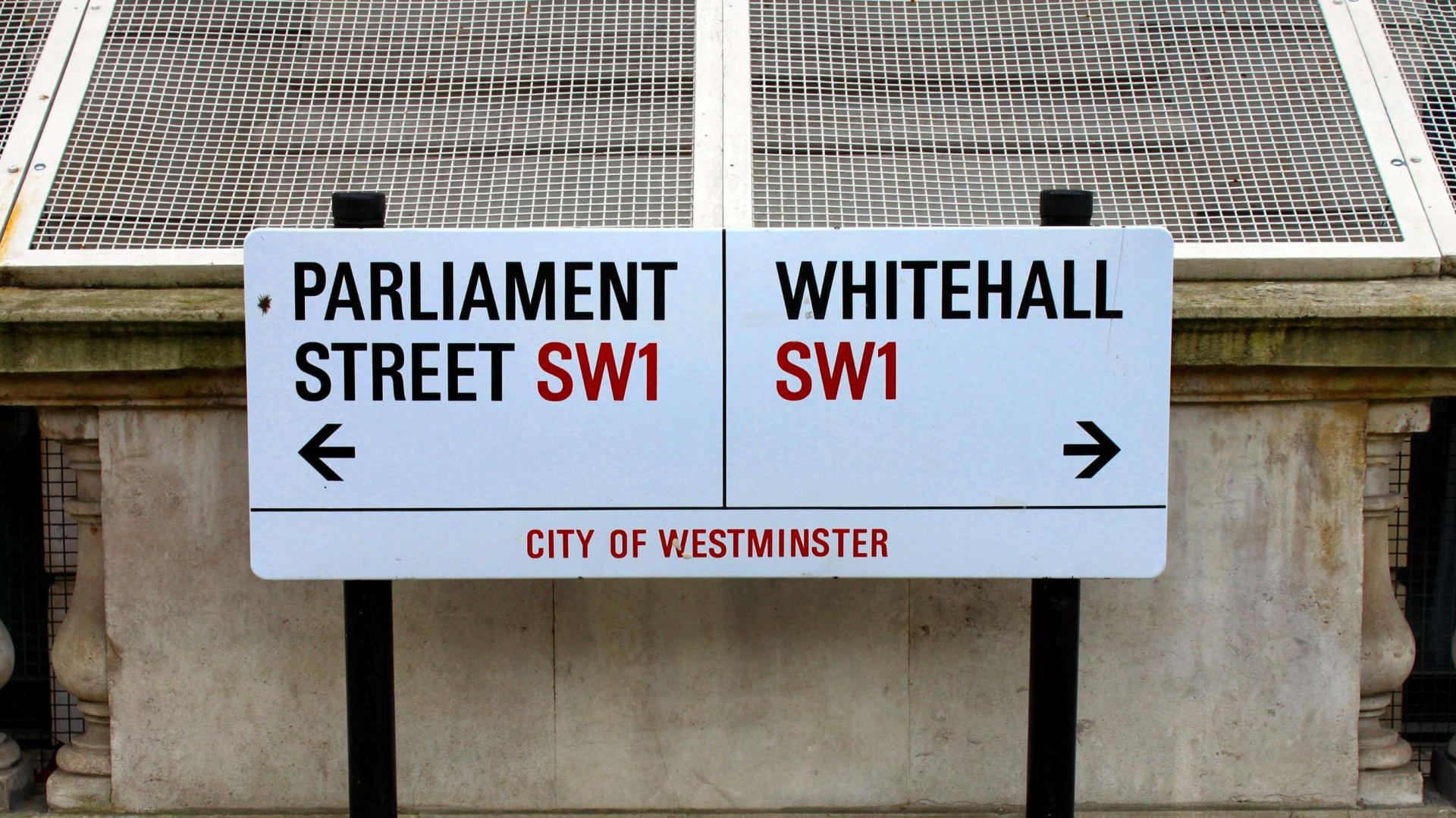 whitehall street sign