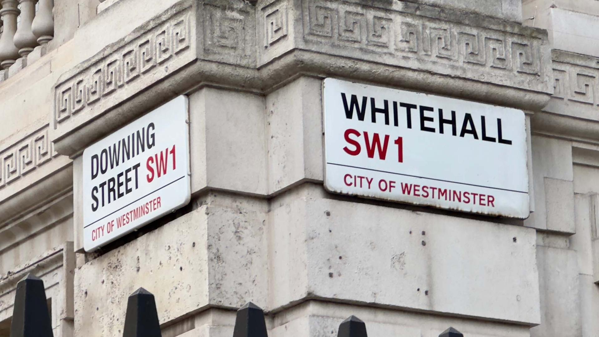 Whitehall sign
