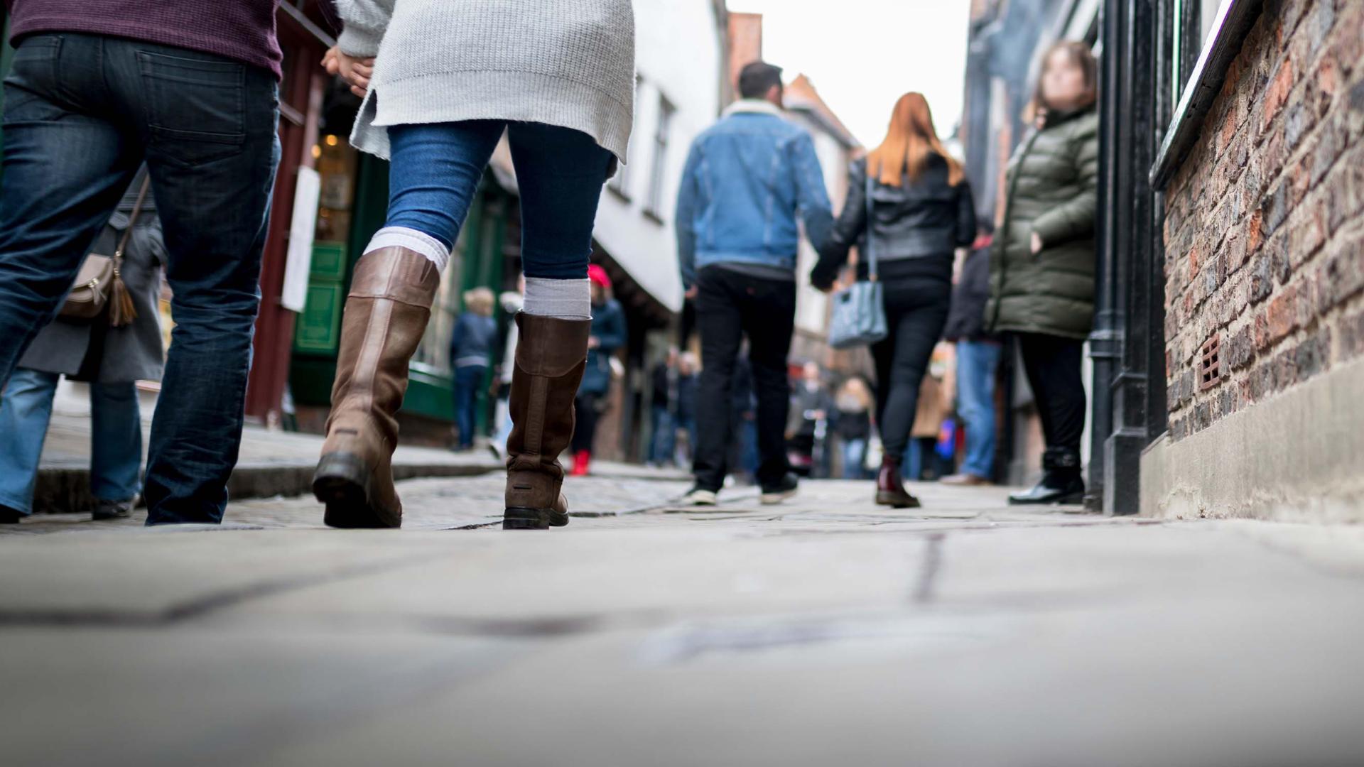 People on the street