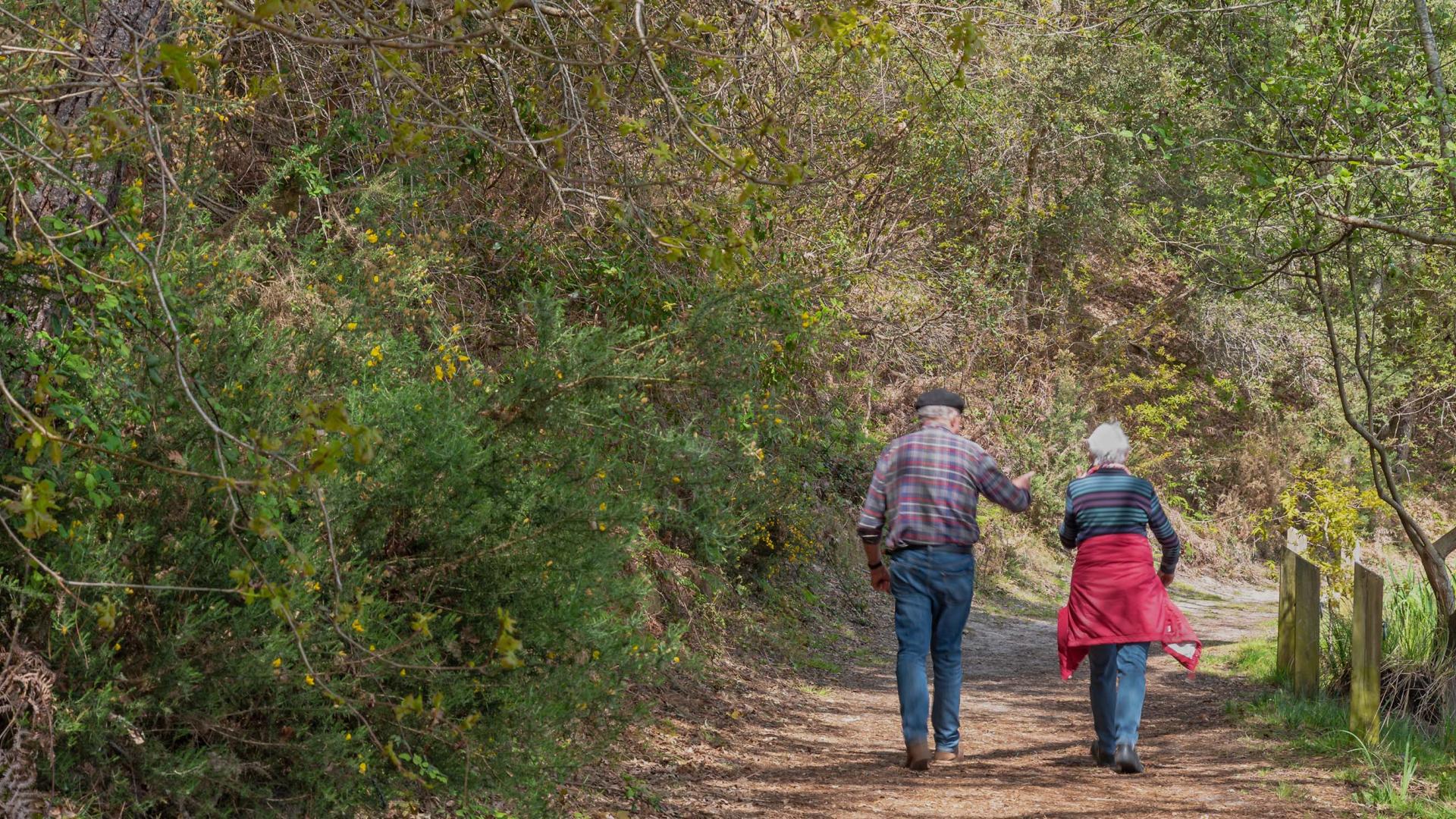 Retired couple