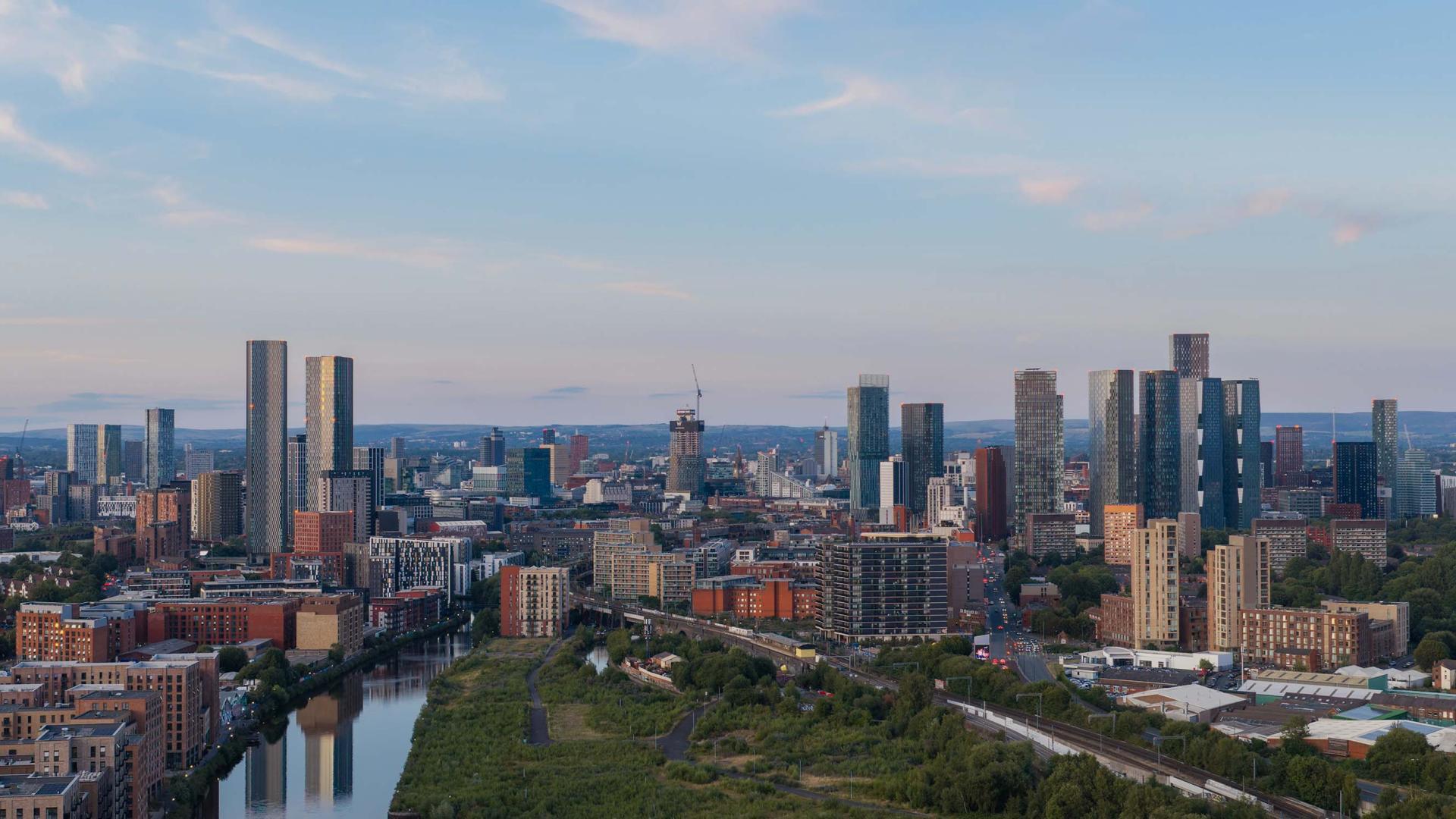 Manchester skyline