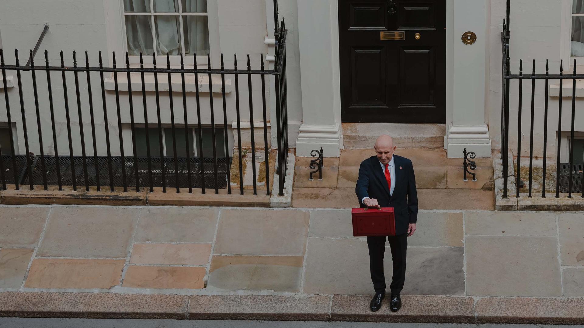 John Healey presents his first Budget
