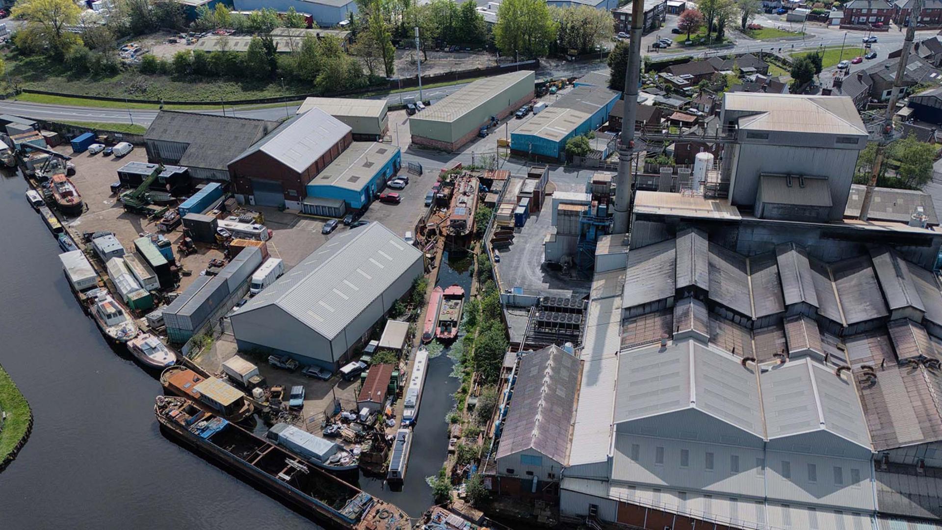 Factory on the river
