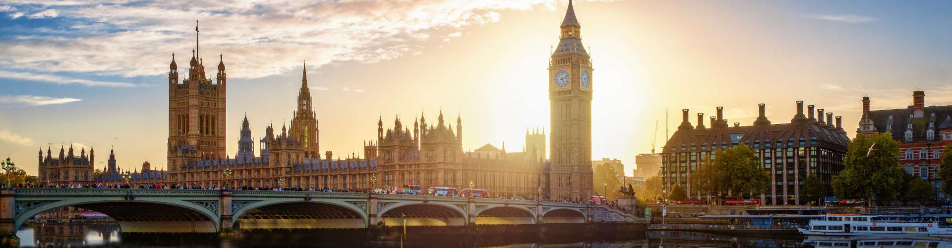 Westminster at sunrise