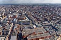 Aerial view of Blackpool