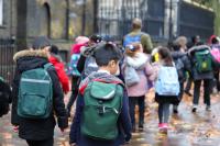 Children on a school trip