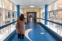 Hospital corridor