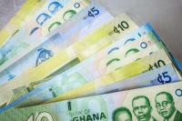 Ghana cedi bank notes