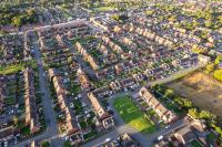 UK aerial view