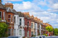 Image of a row of terraced houses
