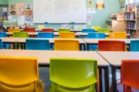 Empty classroom