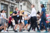 People walking