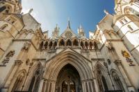 Image of the Entrance to the Royal Court of Justice 