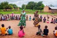 Outdoor games in Ghana