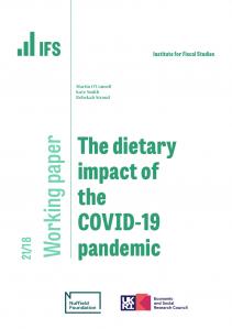 IFS WP2021/18 The dietary impact of the COVID-19 pandemic