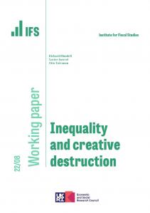 IFS WP2022/08 Inequality and creative destruction