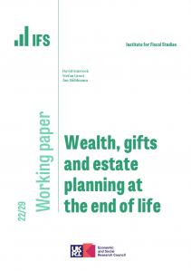 Wealth, gifts and estate planning at the end of life