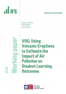Cover of working paper