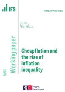 Cheapflation working paper cover