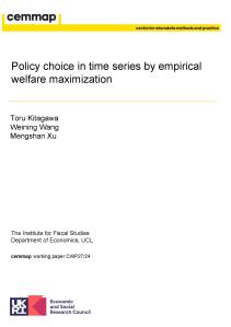 Working paper cover