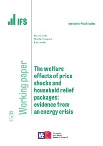 Working paper cover