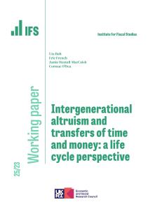 Working paper cover